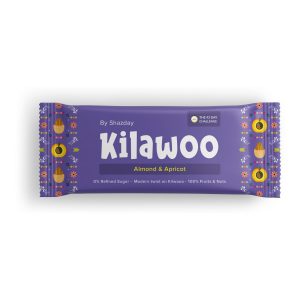 Kilawoo: Almond & Apricot, front of pack
