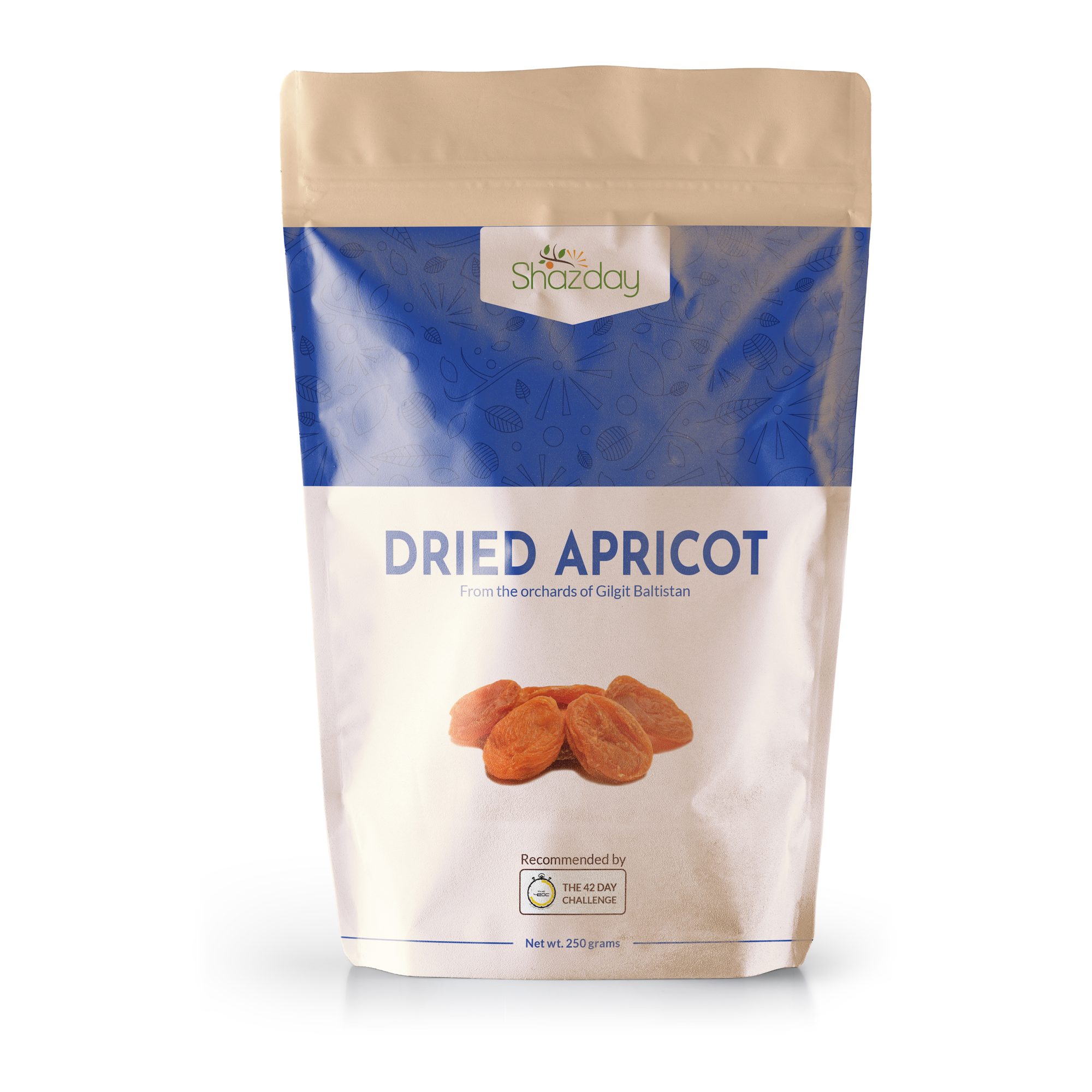Dried Apricots, front of pack