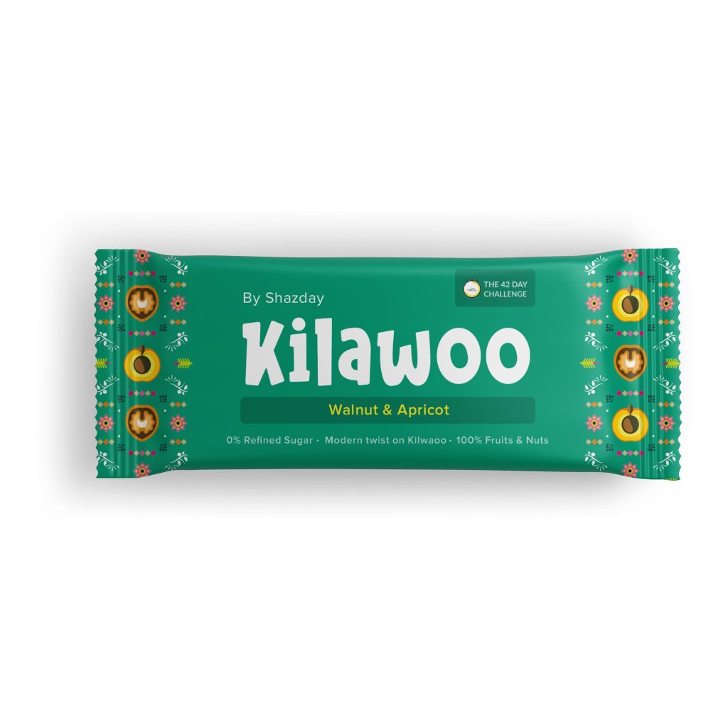 Kilawoo: Walnut & Apricot, front of pack